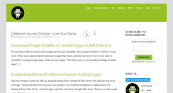 Desktop Screenshot of donandroid.com