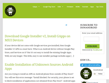 Tablet Screenshot of donandroid.com